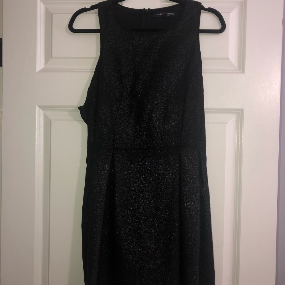 Beautiful black glitter dress